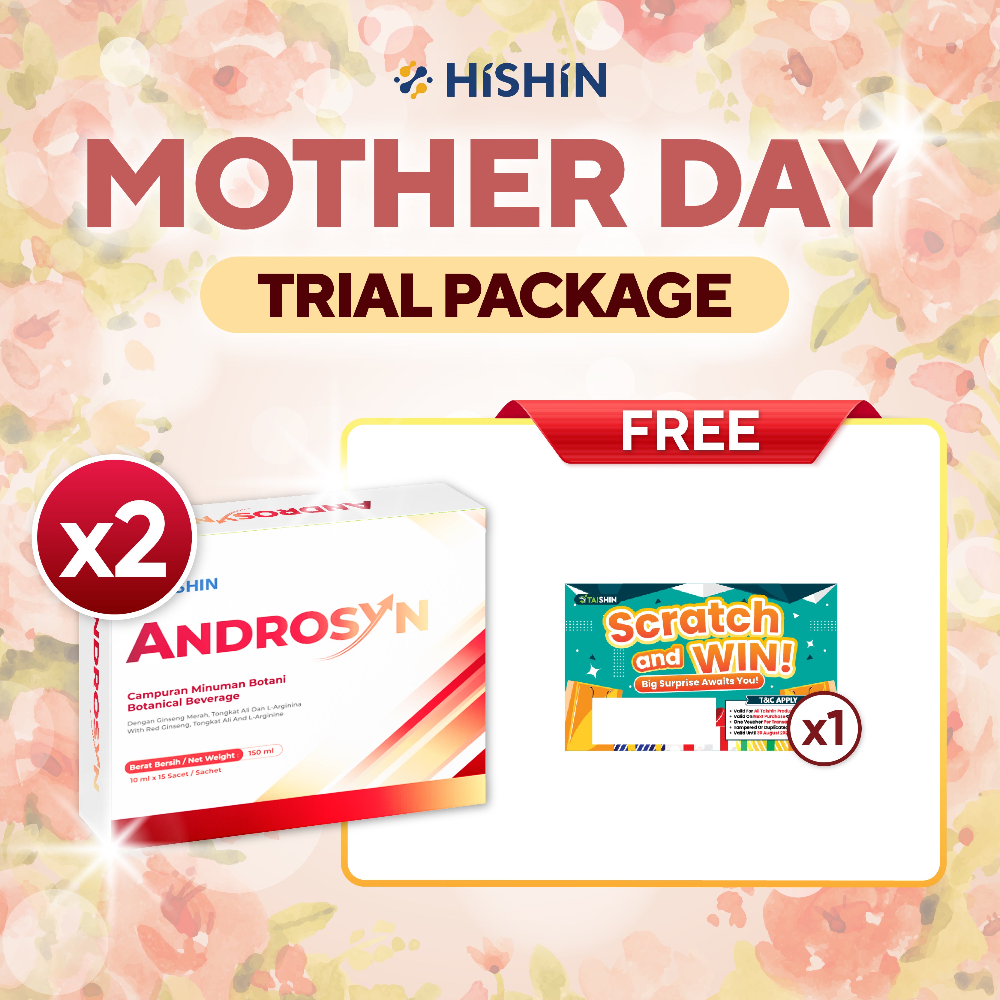 Hishin Androsyn | Limited Time Promotion