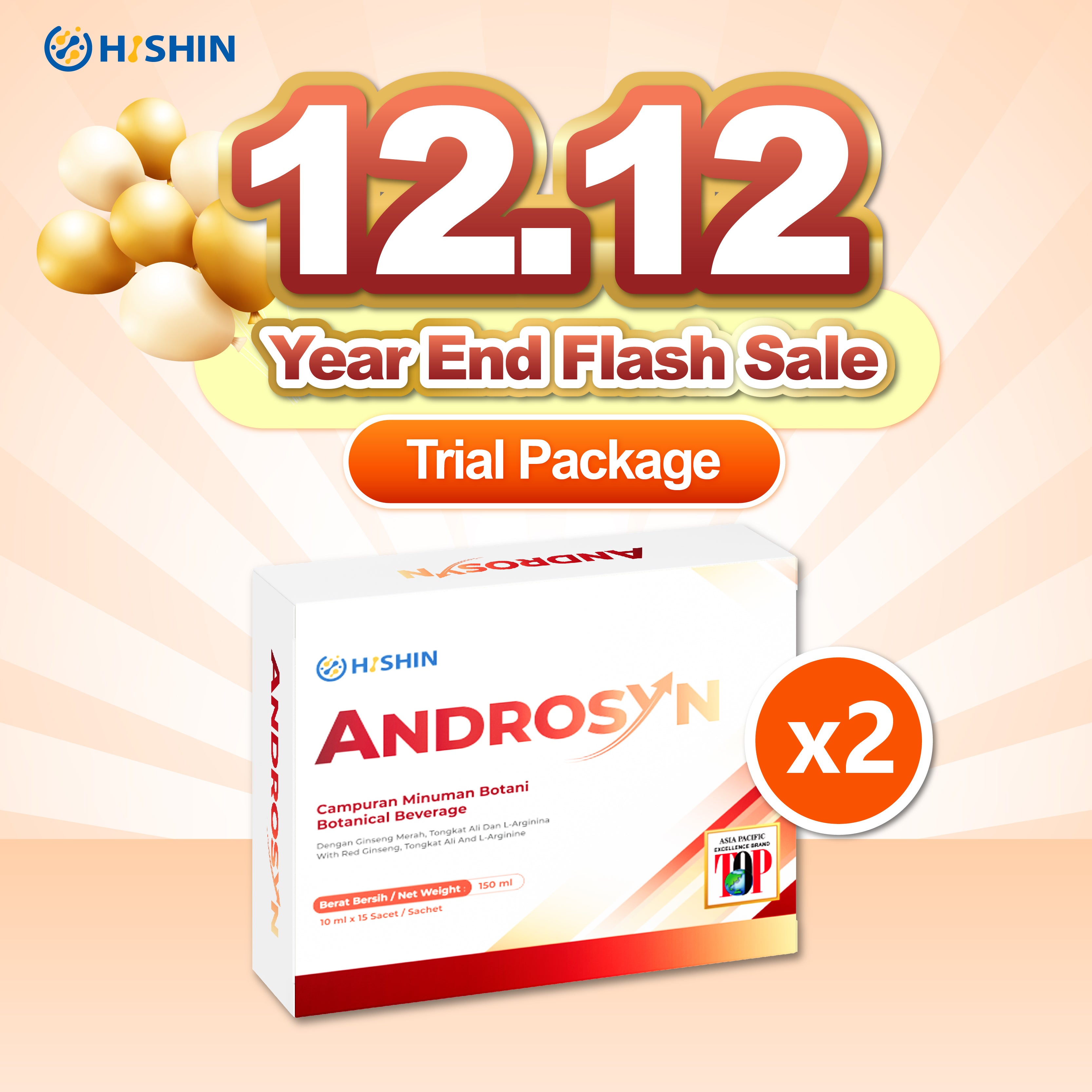 Hishin Androsyn | Limited Time Promotion