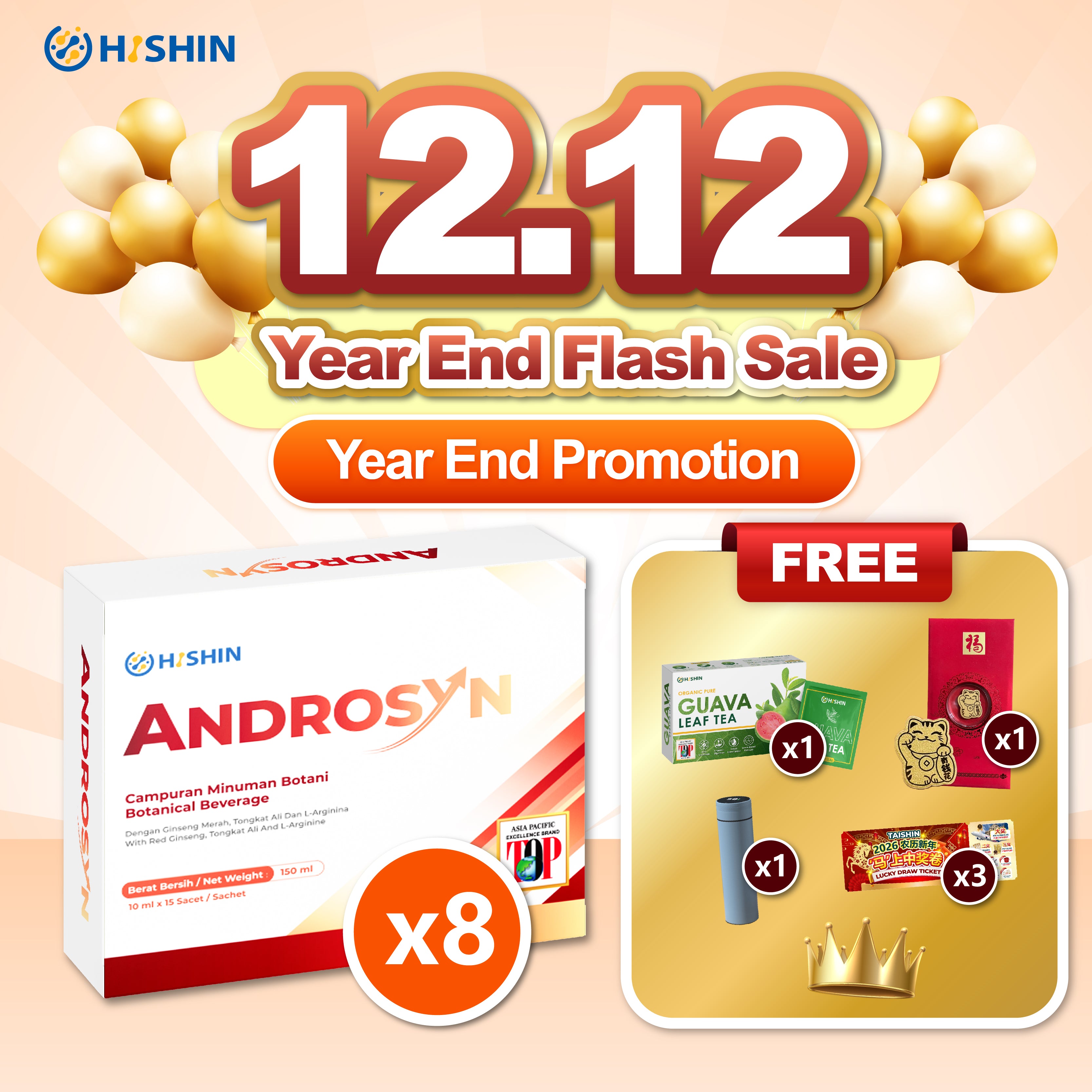 Hishin Androsyn | Limited Time Promotion